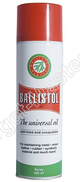 BALLISTOL  -  Wapenolie  -  UNIVERSEEL  -  inhoud 400 ml.  -  Spuitbus